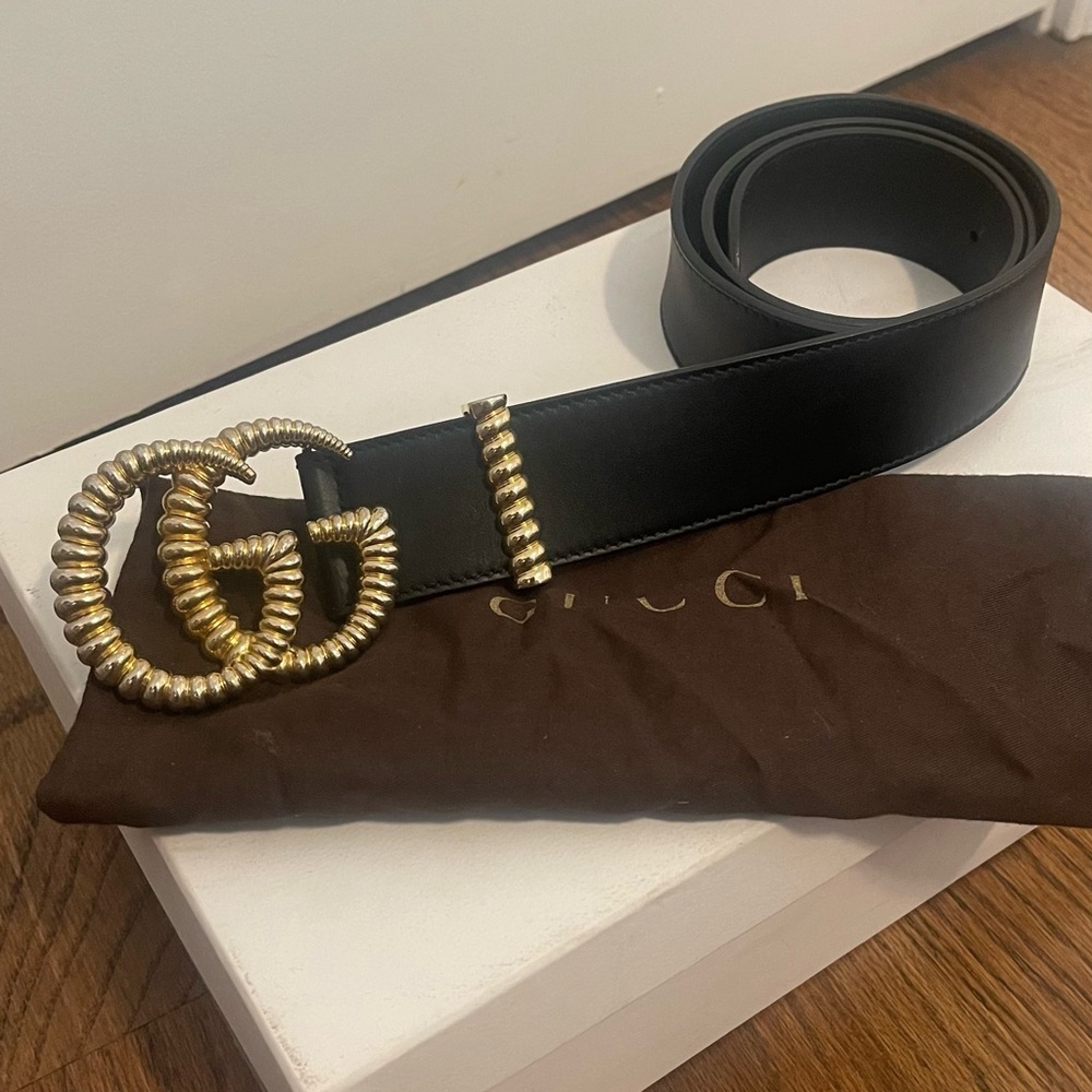 🚨SOLD🚨Authentic Gucci Torchon Belt